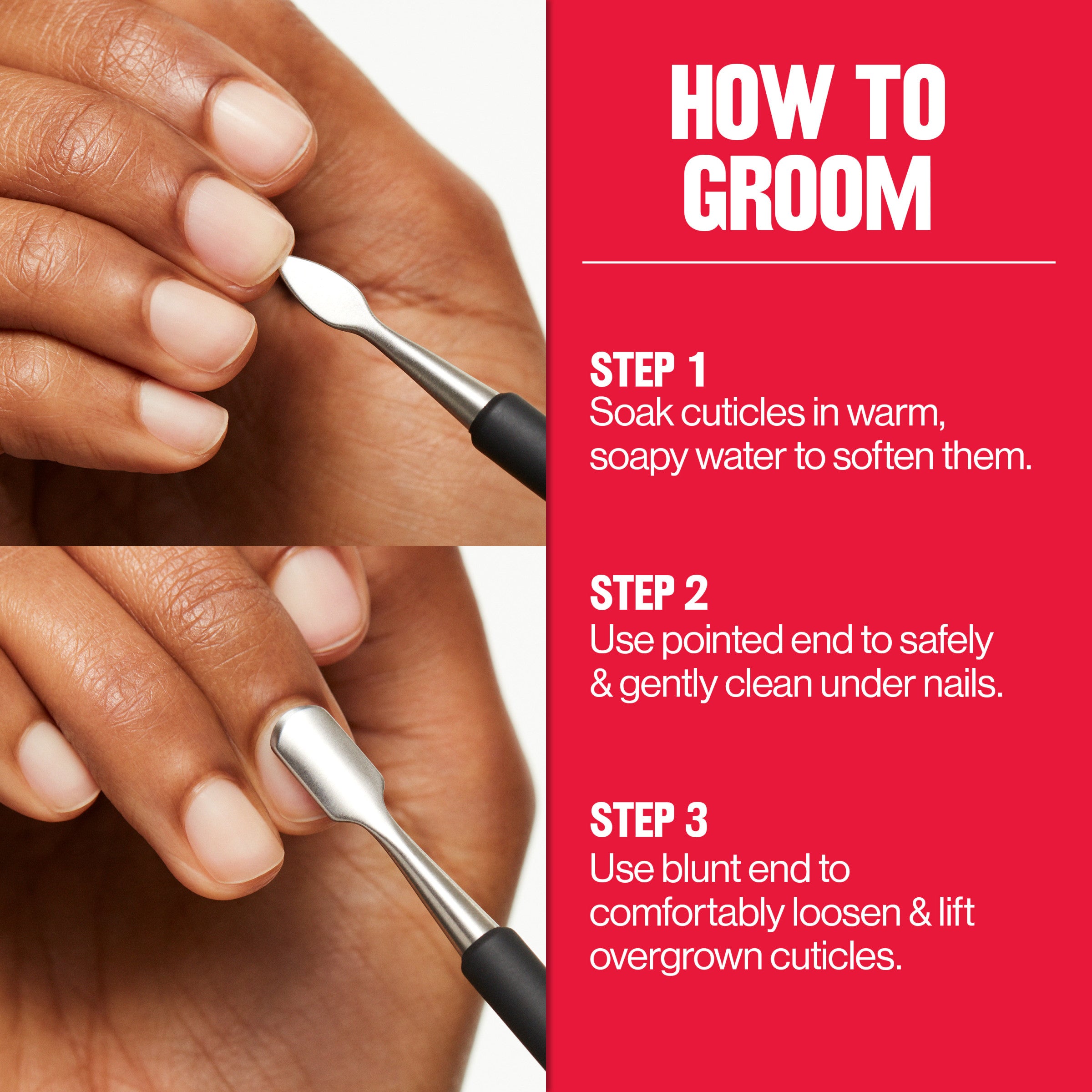 Stainless Steel Nail Groomer - Image 4