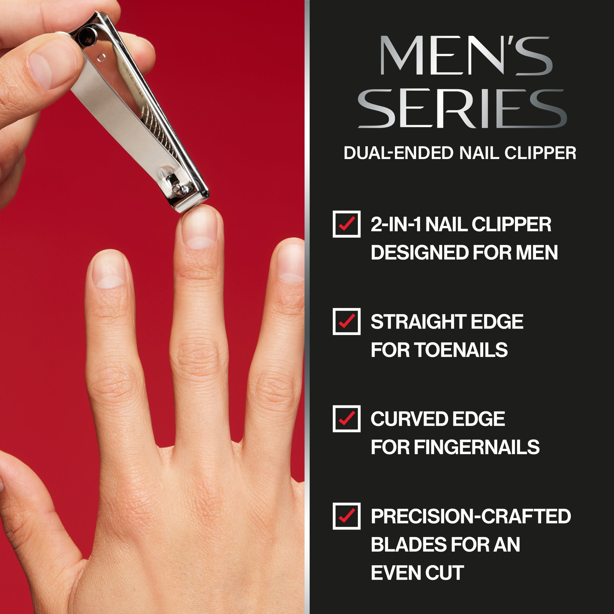 Men's Series Dual-Ended Nail Clipper - Image 3