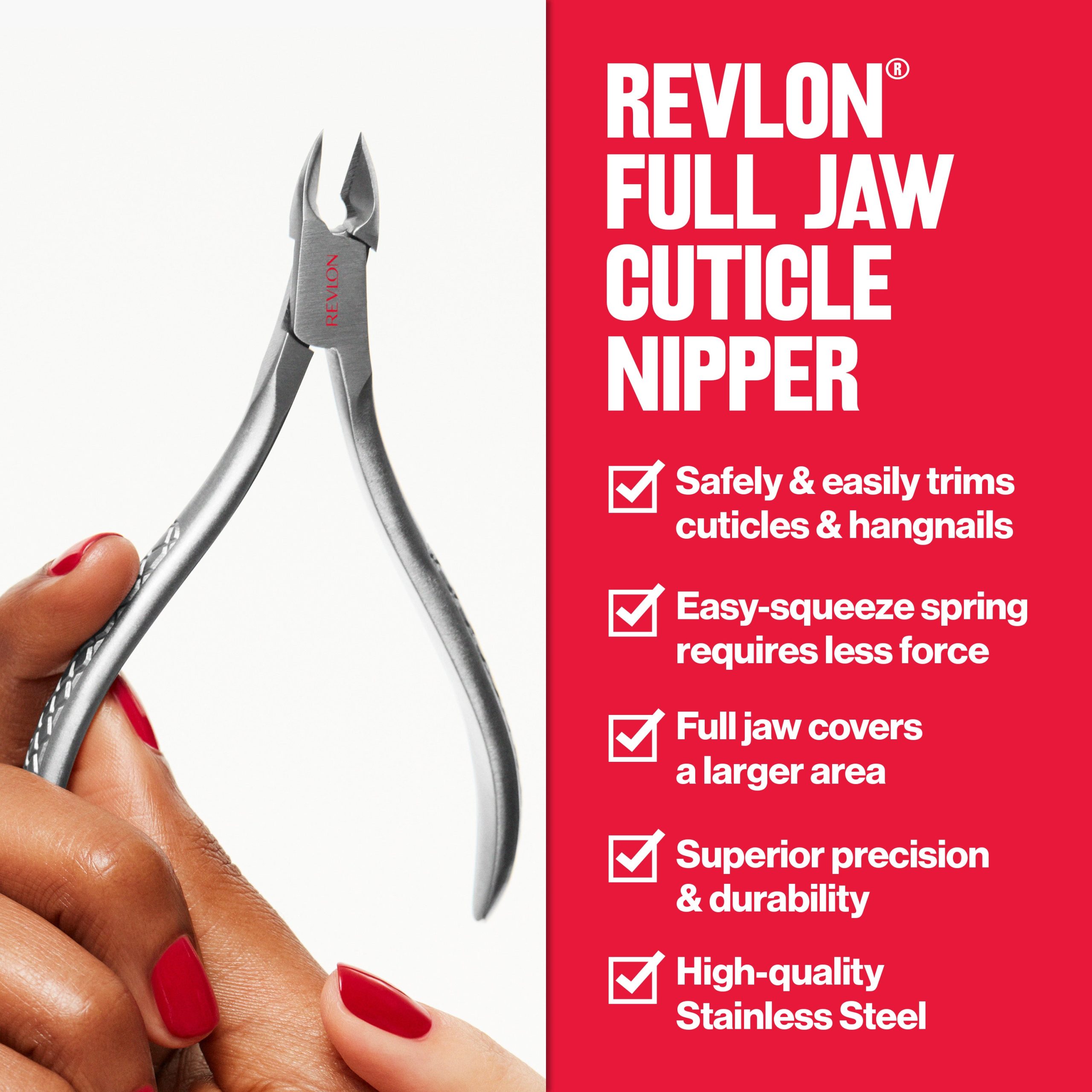 Full Jaw Nail Cuticle Nipper - Image 2