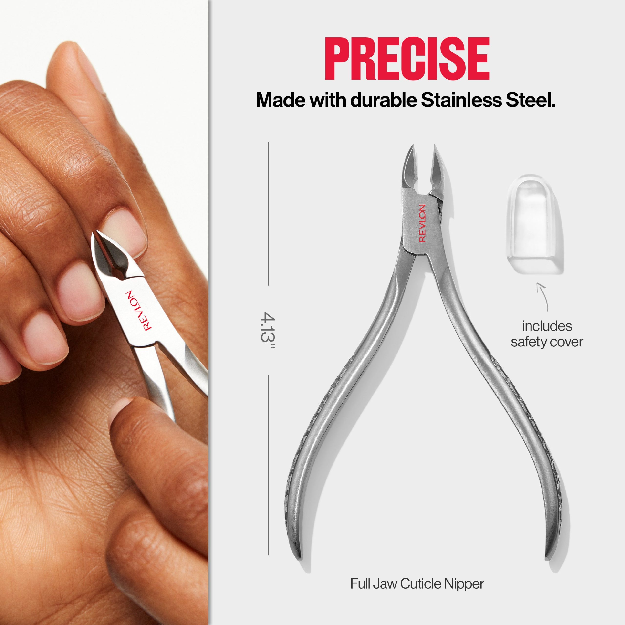 Full Jaw Nail Cuticle Nipper - Image 3